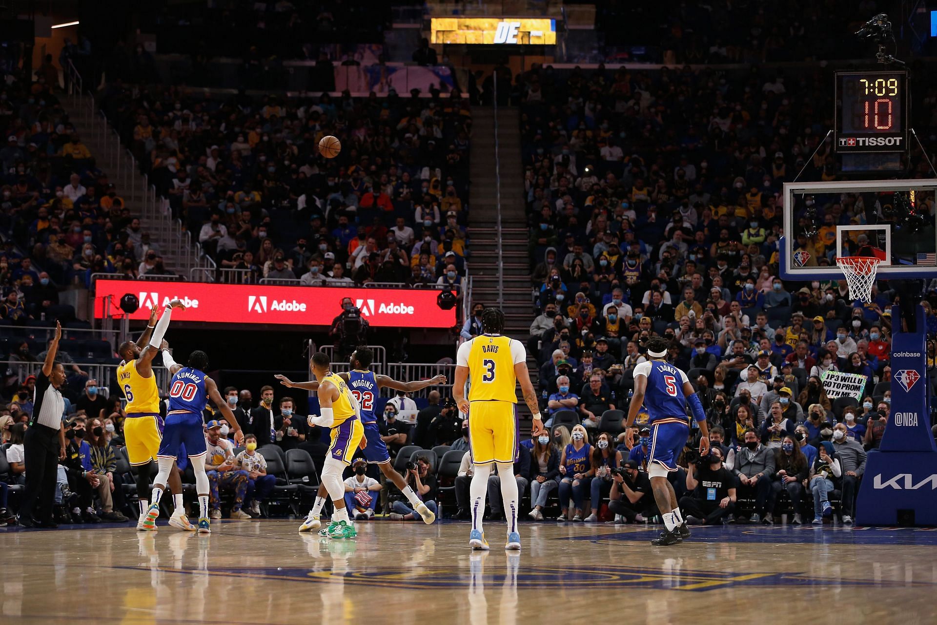 LA Lakers vs. Golden State Warriors.