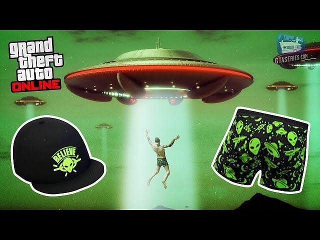 GTA Online UFO Sightseeing event complete map with all locations