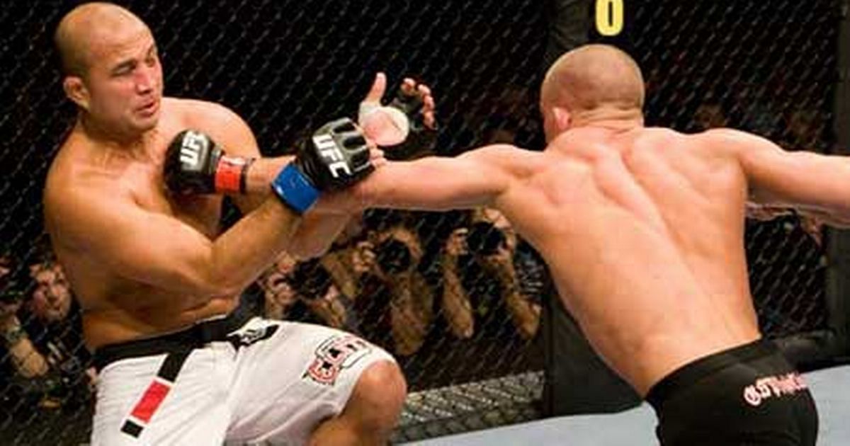 Georges St-Pierre punished BJ Penn in brutal fashion to end their rivalry