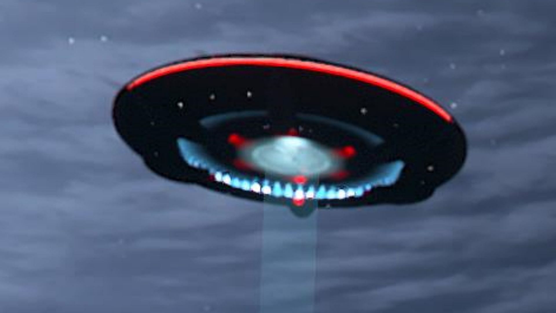 The UFO found in the first day of the event