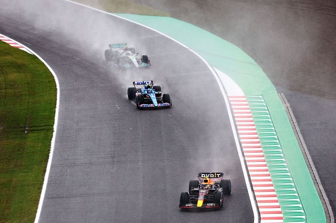 "We had the most fun"- Lewis Hamilton not frustrated after tough fight against Esteban Ocon at 2022 F1 Japanese GP