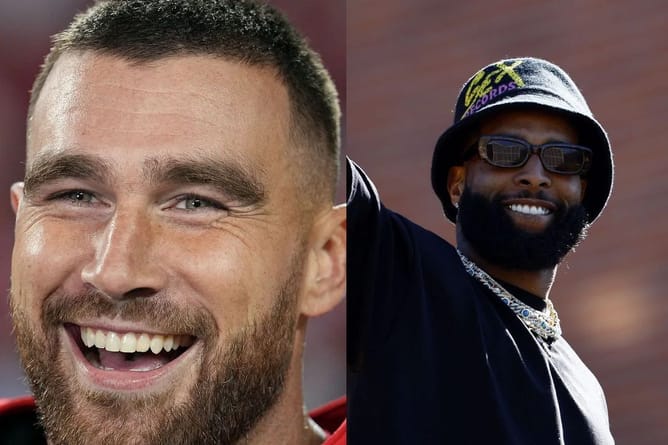 Travis Kelce gets candid about Odell Beckham Jr. rumors after Chiefs’ latest ploy to clear cap space