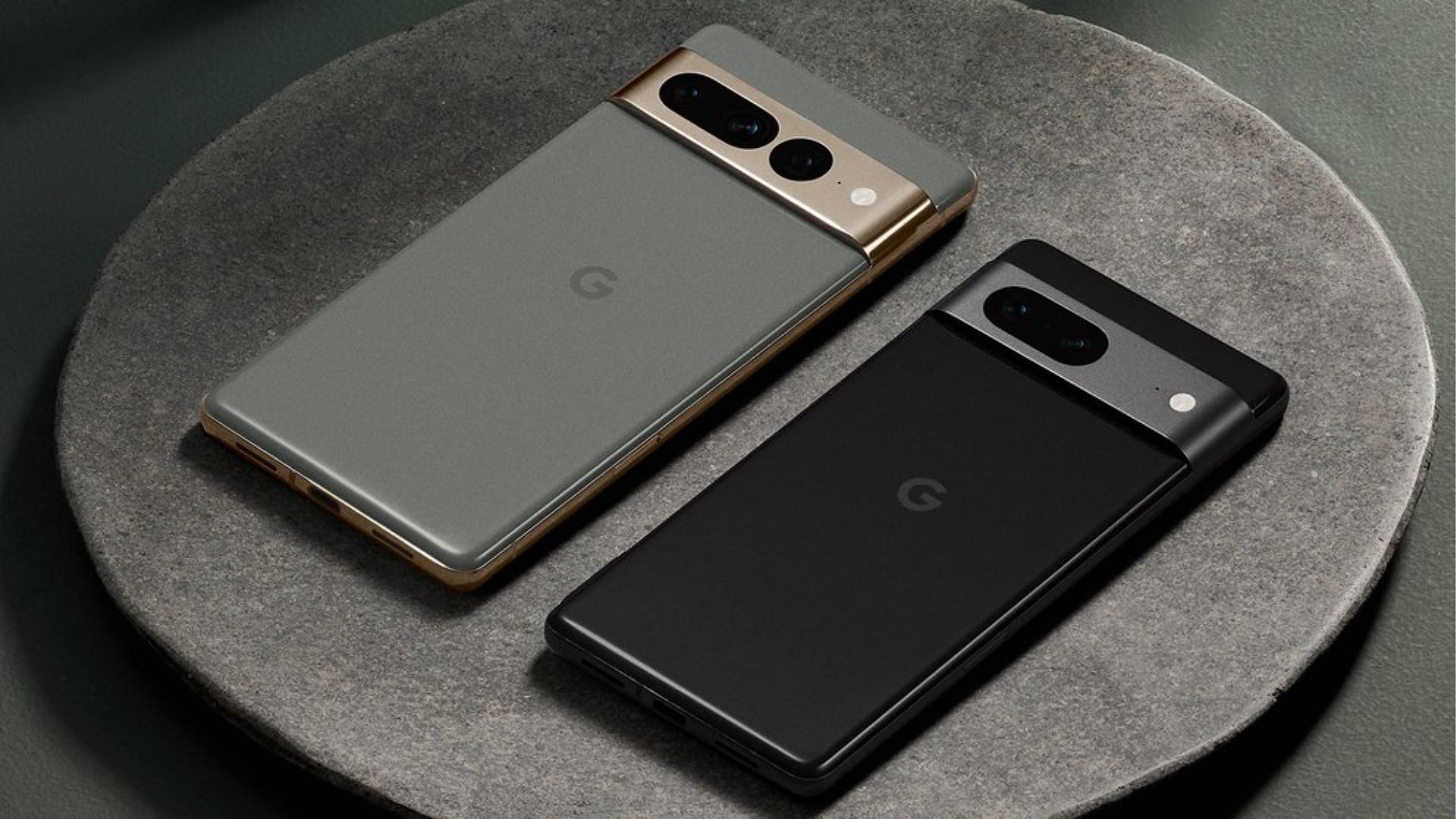 The Google Pixel 7 smartphones (Image via Google)