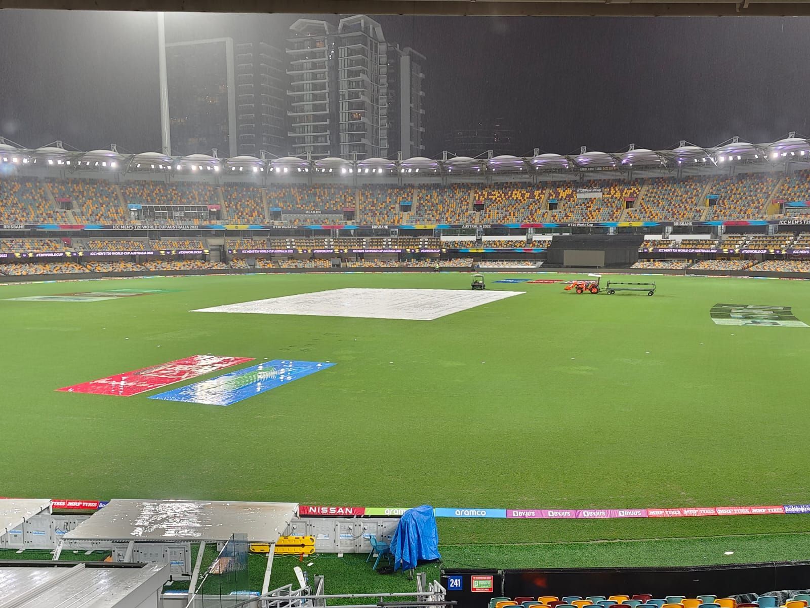 T20 World Cup 2022: Warm-up contest between India and New Zealand called off due to heavy rains in Brisbane