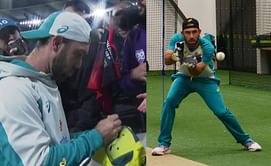 T20 World Cup 2022: [WATCH] Glenn Maxwell treats his fans with autographs after rain washed out the match against England at MCG