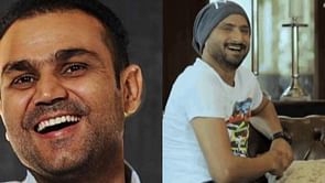 "Log patake phodte hai yeh padosi Tv phodte hai" - Harbhajan Singh joins Virender Sehwag in trolling Pakistan fans after India win IND vs PAK T20 World Cup match