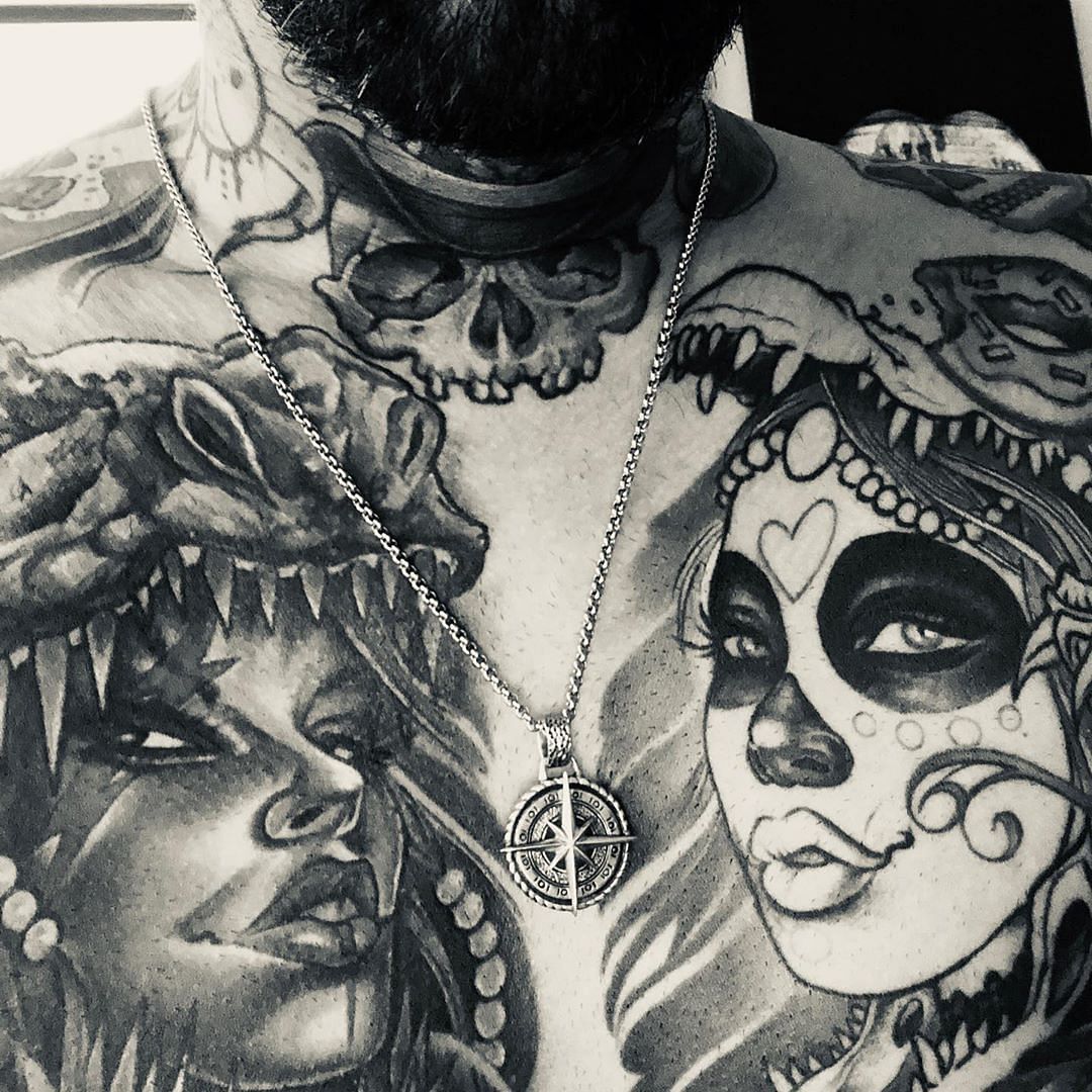 Corey Graves has some epic tattoos.