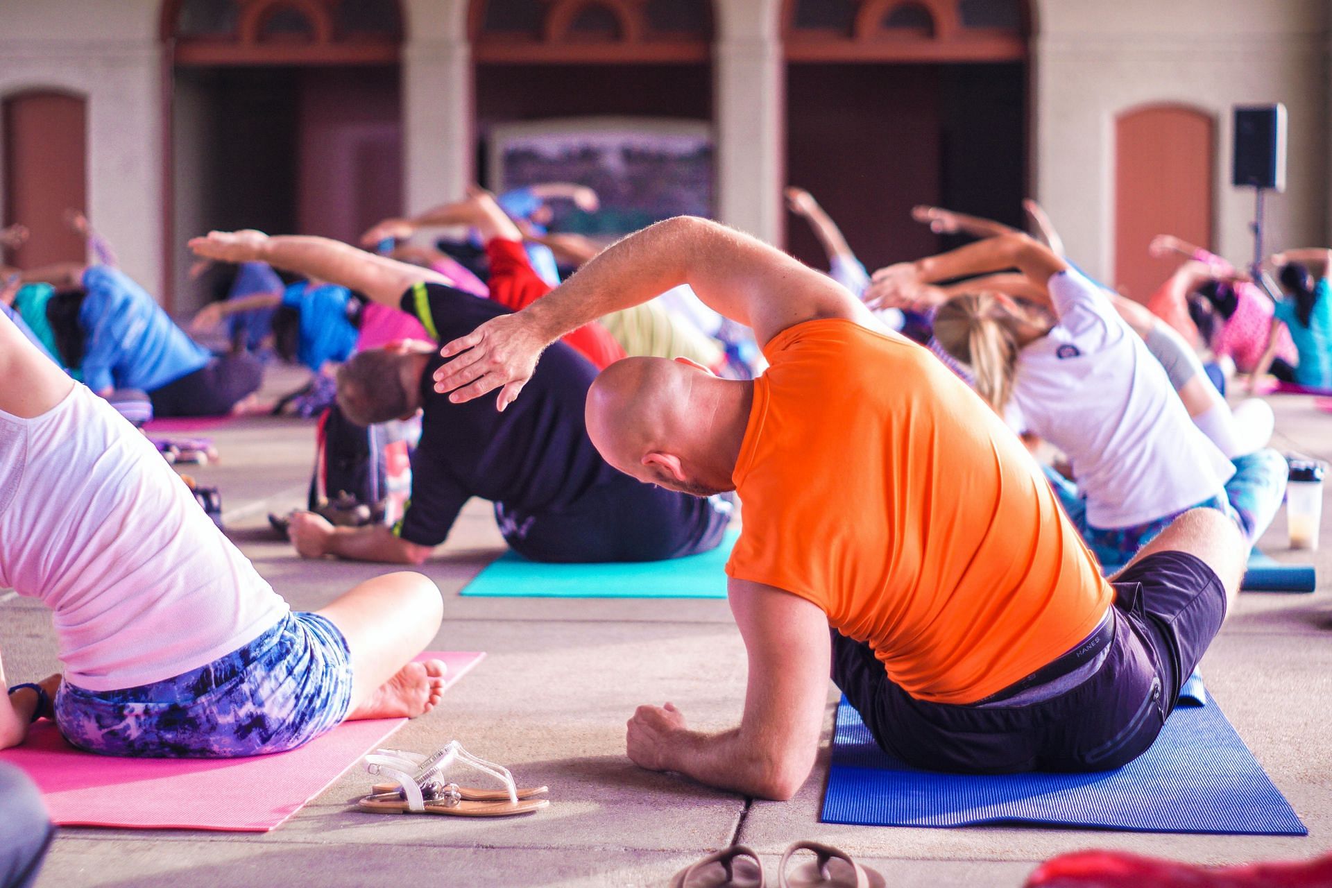 Cardio Yoga is a great way to relieve stress, improve sleep, boost mental and emotional health. (Image via Unsplash / Anupam Mahapatra)