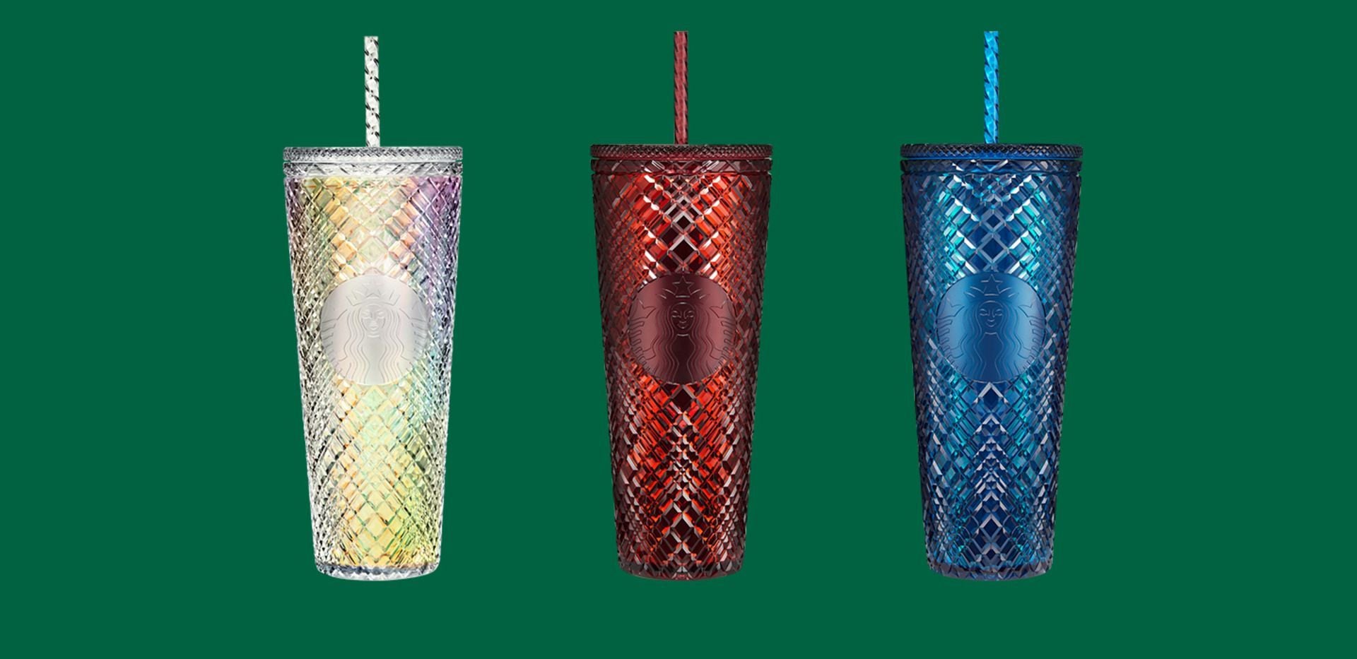 Starbucks Korea 2022 Happy Holiday Limited Edition Tumbler – Cold Cup Mug, Multi-Color