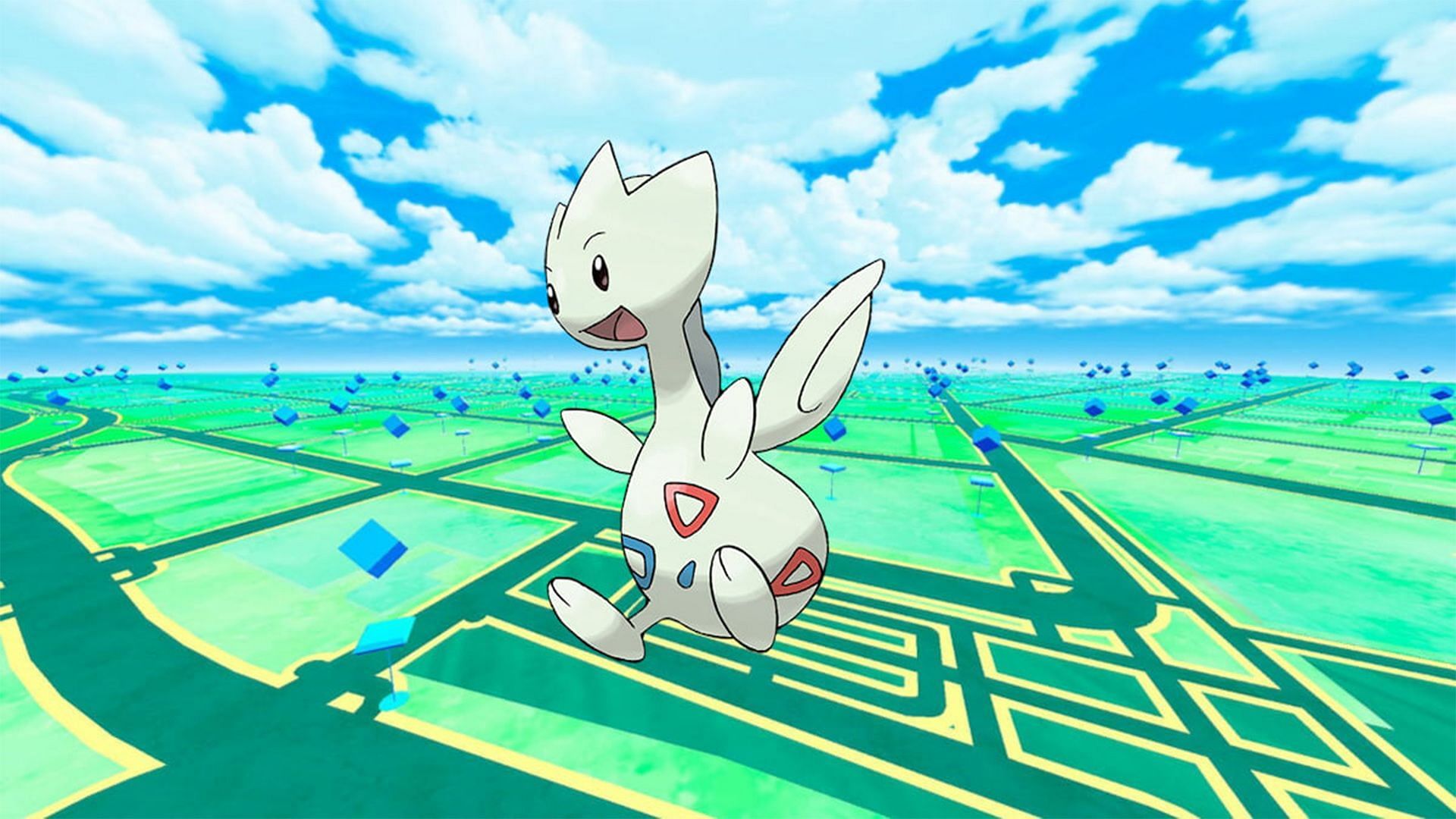 Togetic as it appears in the anime (Image via The Pokemon Company)