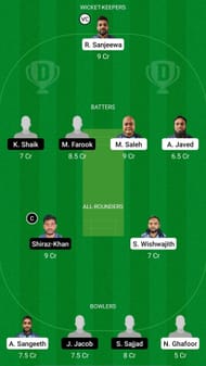 DR vs SAI Dream11 Prediction