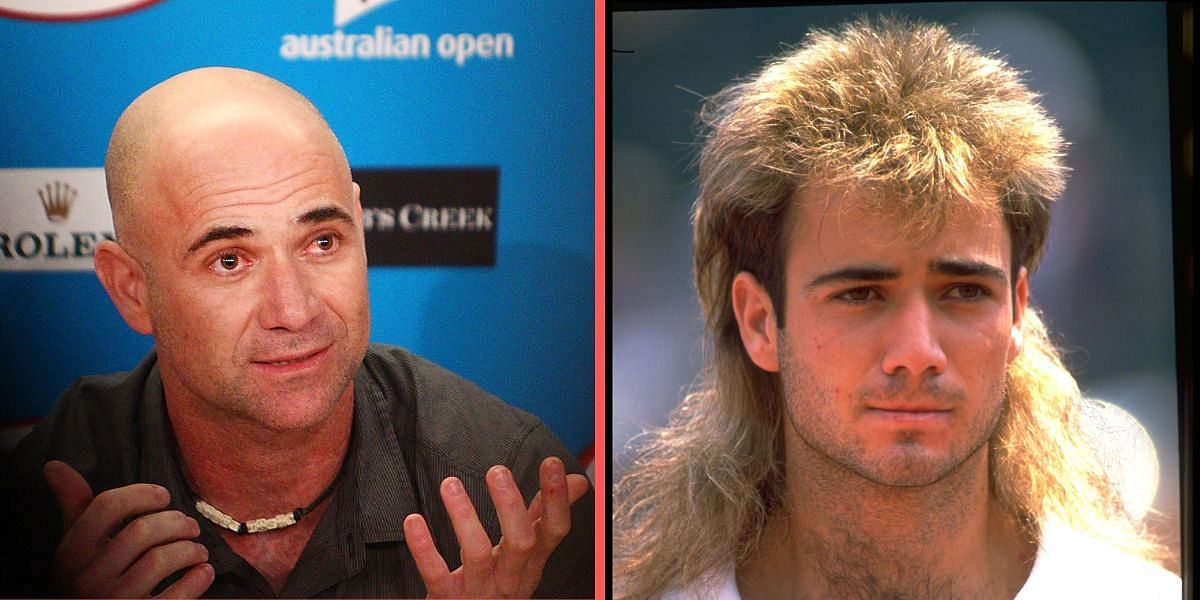Andre Agassi spoke about being in the public eye