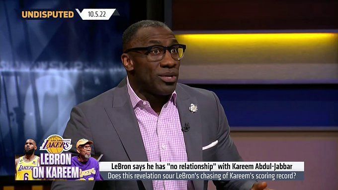 LeBron James confirms he has no relationship with Kareem Abdul
