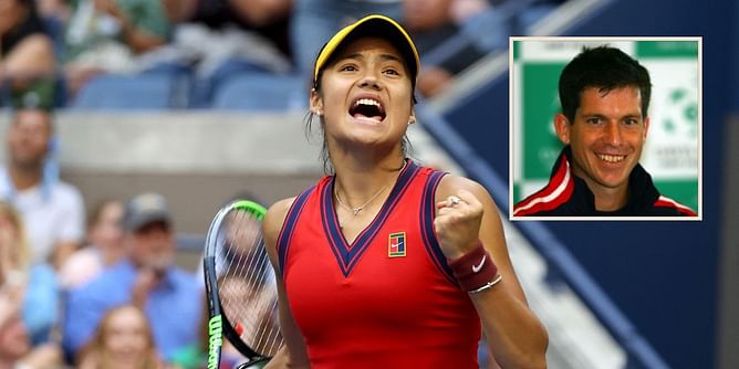"I think the one thing that really struck me was the intensity" - Tim Henman on first impressions of Emma Raducanu