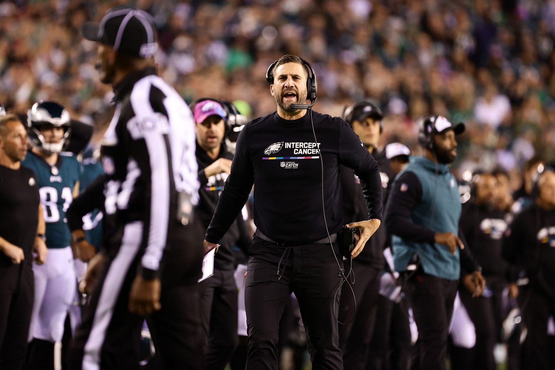 Eagles HC Nick Sirianni swipes Cowboys' slogan in post-win celebration