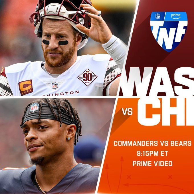 Commanders vs. Bears - Prime Video