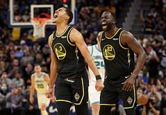 "There's no way he's expecting a teammate to punch him in the f**king face" - Pat McAfee reacts to Draymond Green's vicious punch on Jordan Poole
