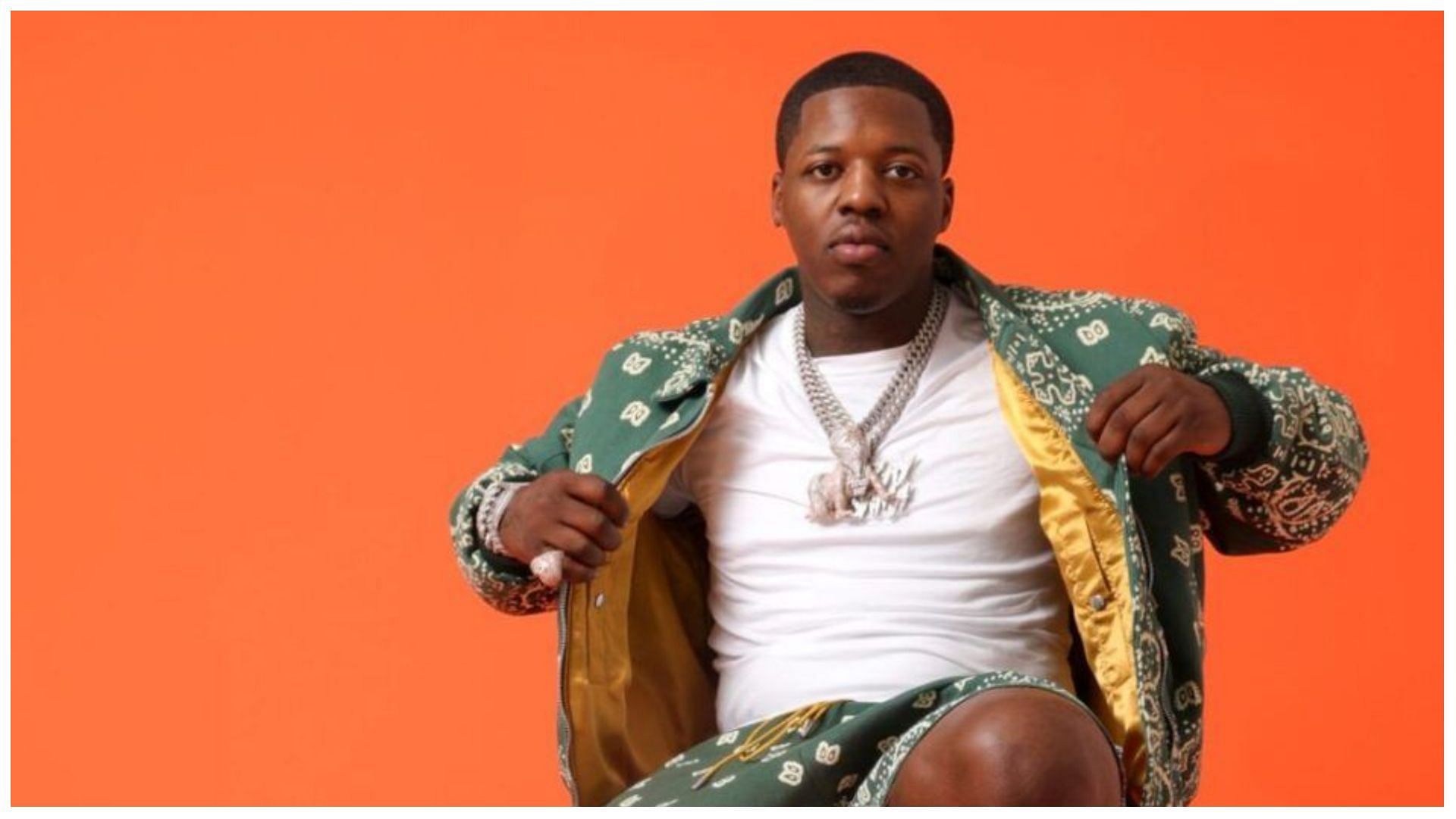 The rapper was shot arrested on weapons charges in 2015  (image via AllHipHop)