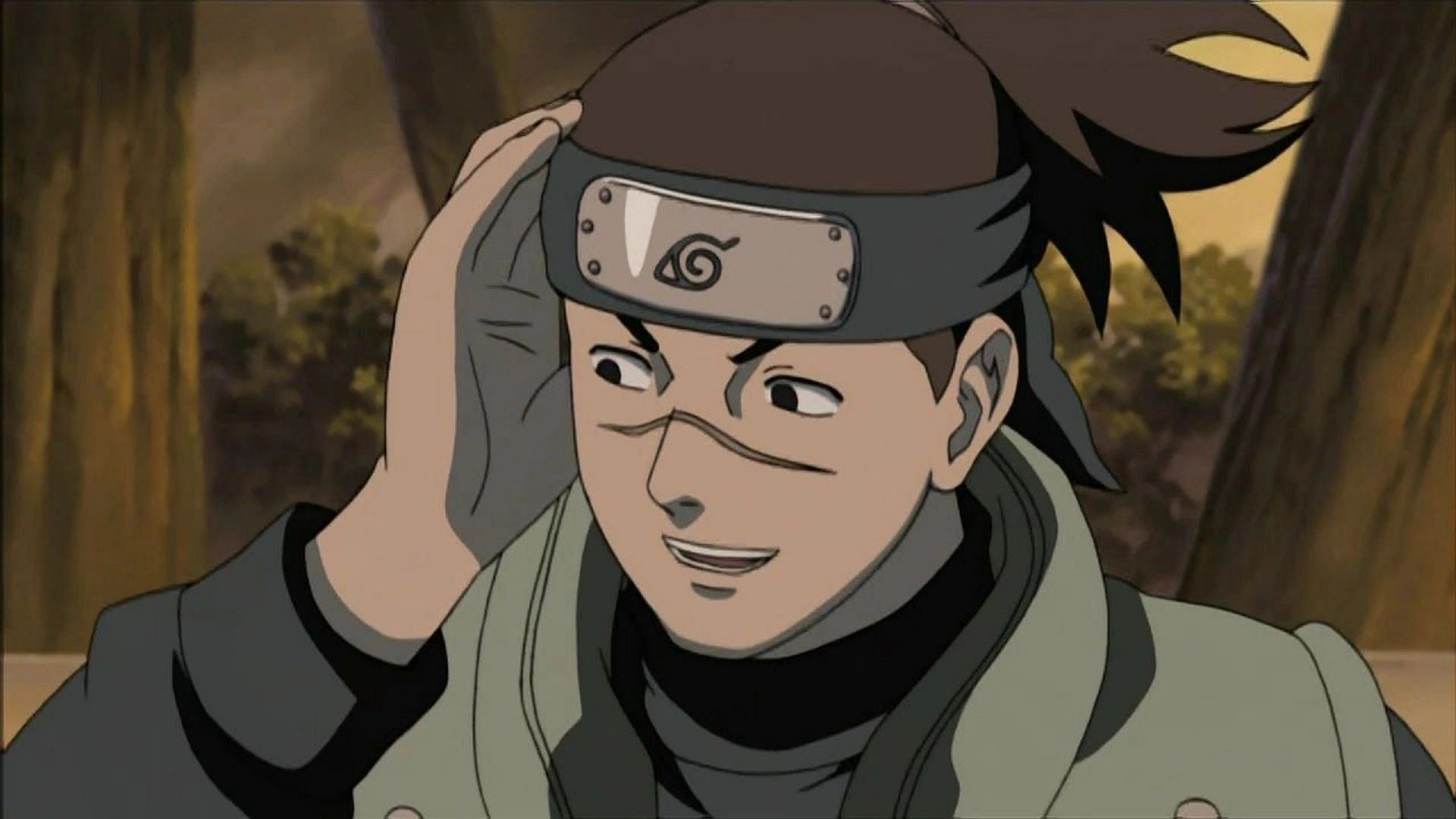 Iruka as seen in the show (Image via Studio Pierrot)