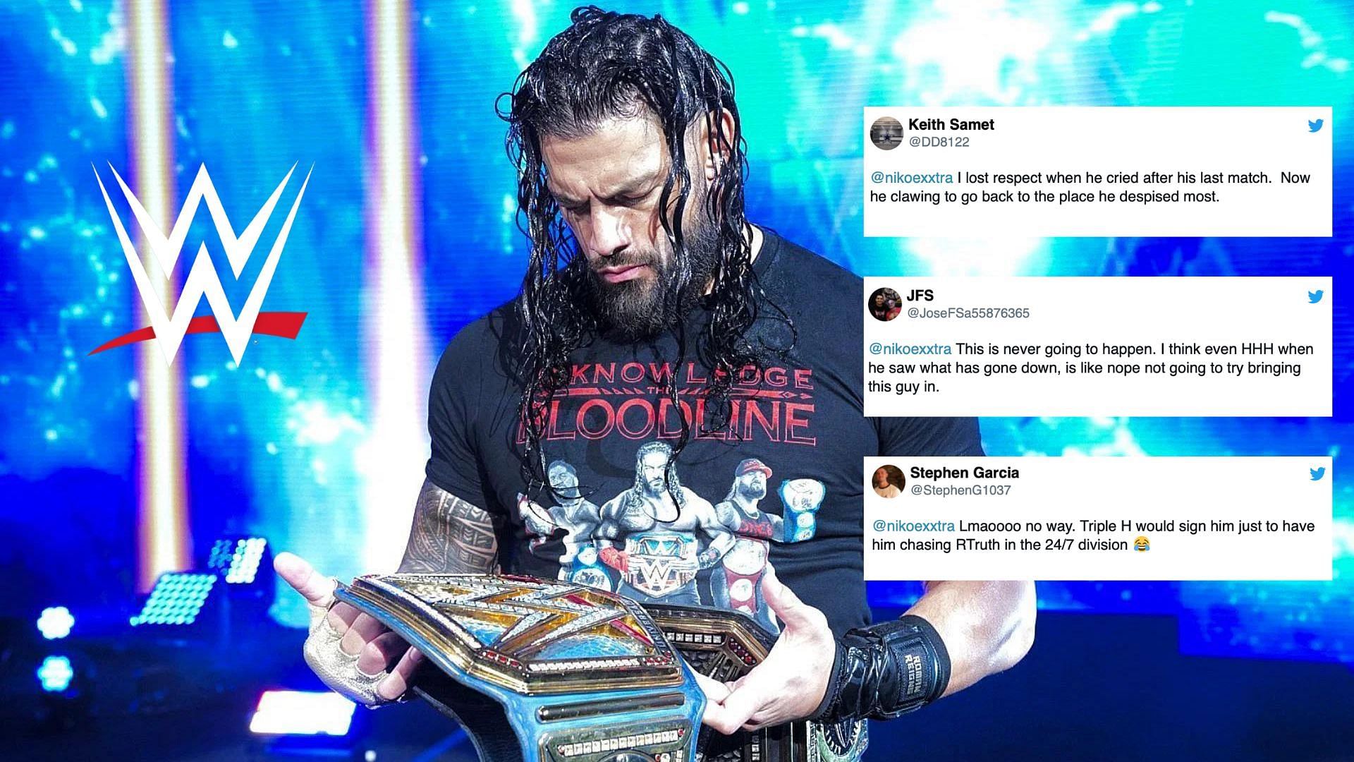 Undisputed WWE Universal Champion Roman Reigns