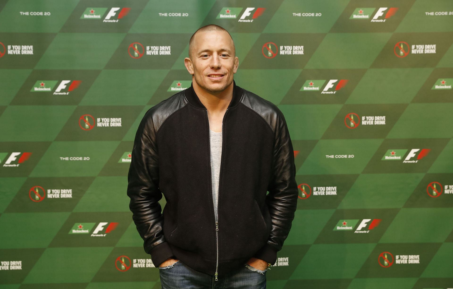Georges St-Pierre at the official F1 Heineken Party After The Canadian Grand Prix