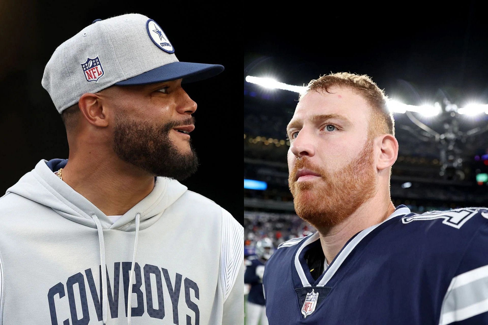 Dak Prescott and Cooper Rush.