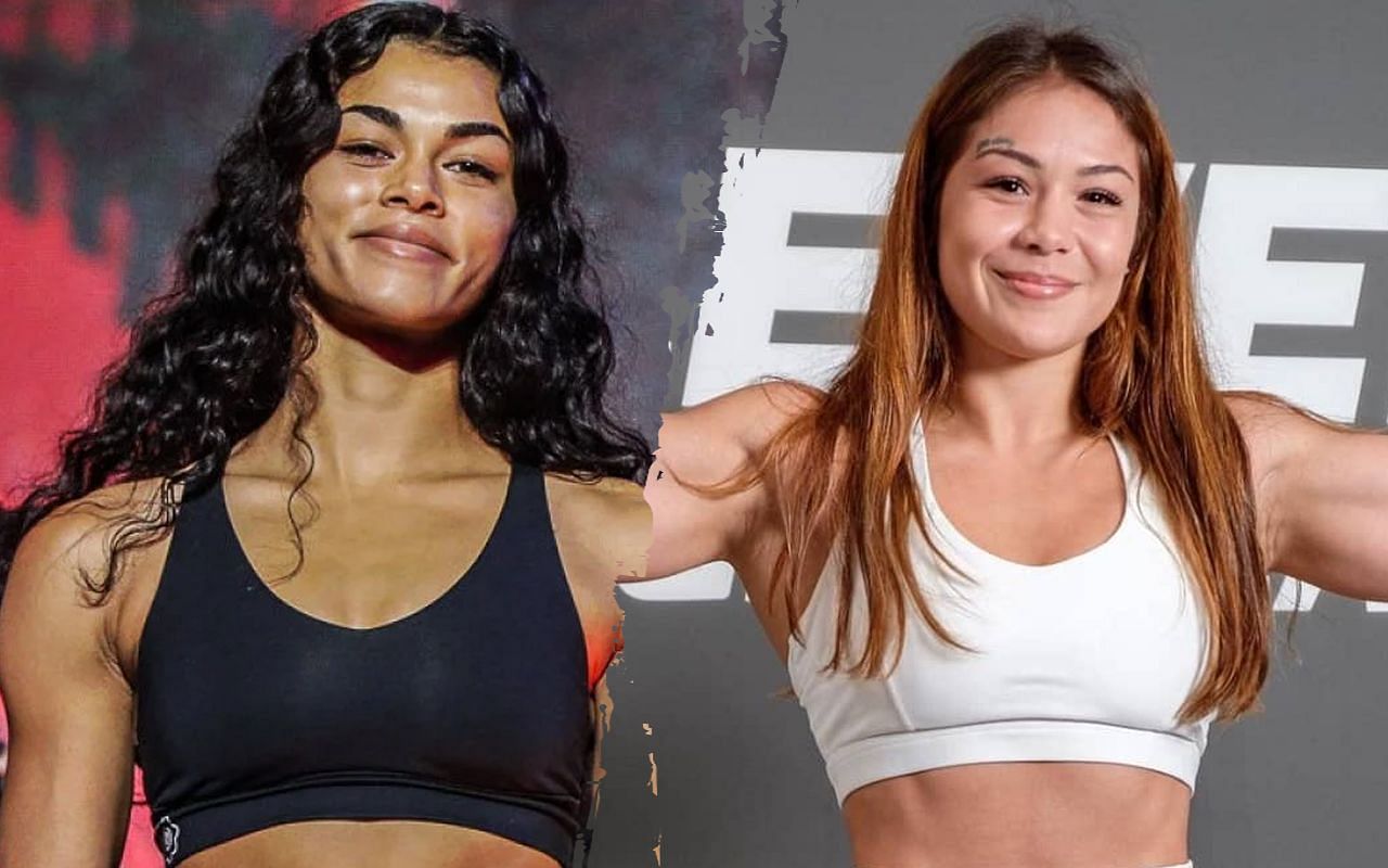 Lea Bivins (left) will make her ONE Championship debut against Noelle Grandjean (right). 