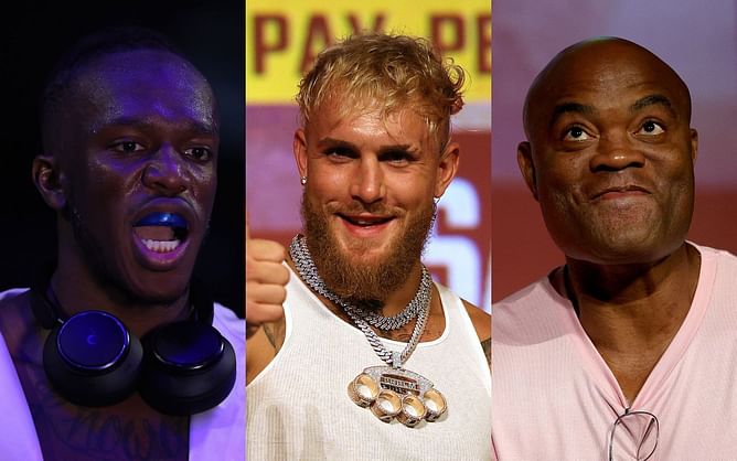 KSI predicts the outcome of the highly anticipated boxing match between Jake Paul and Anderson Silva
