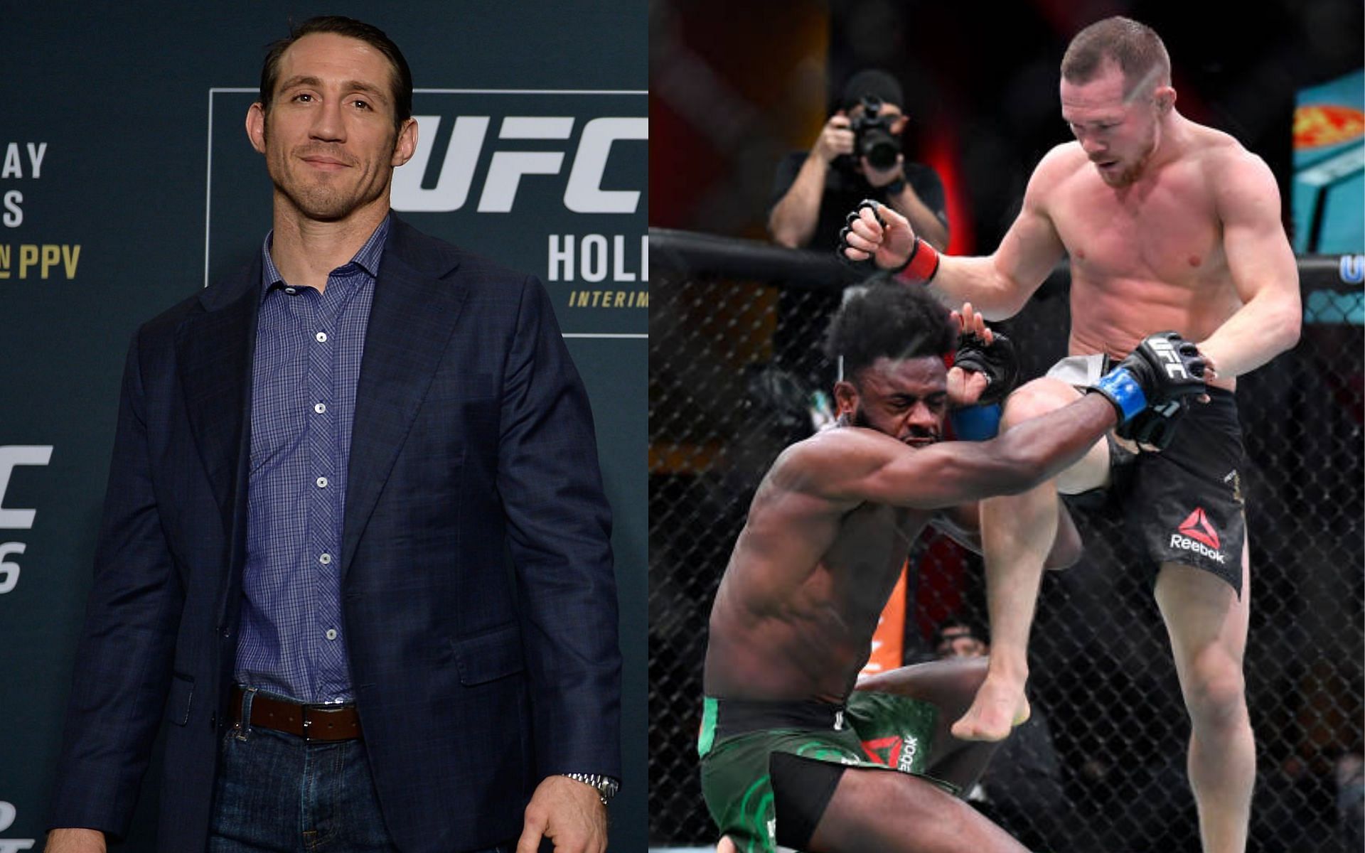 Tim Kennedy (left) and Aljamain Sterling vs. Petr Yan 1 (right)