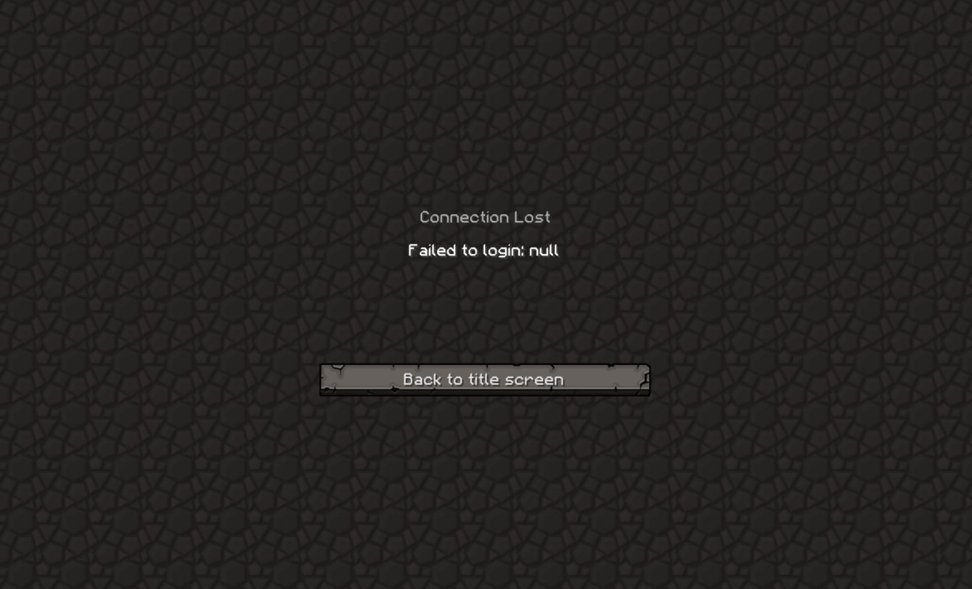 How To Fix Failed To Login null Error In Minecraft