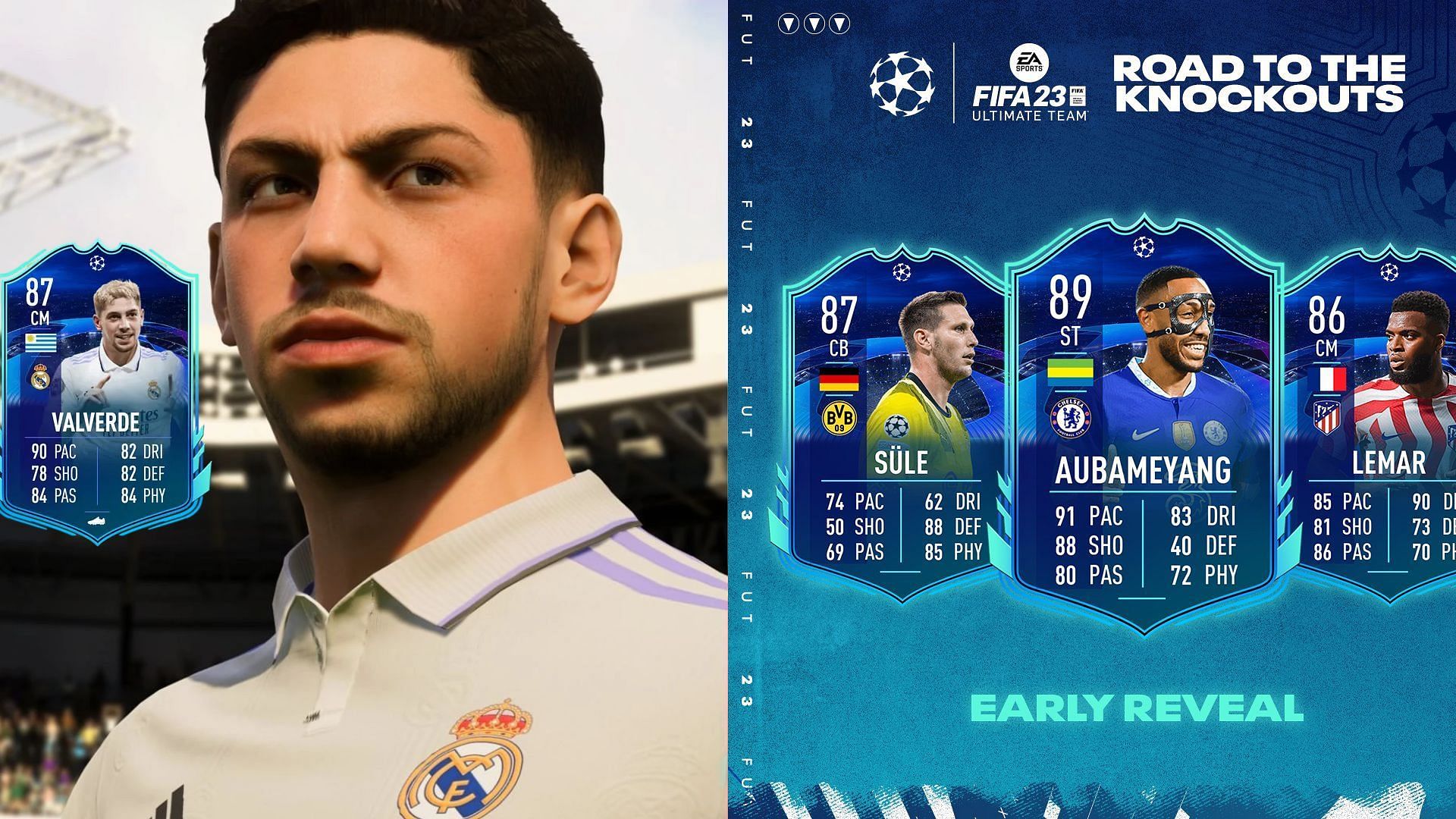 FIFA 23 Road to the Knockouts: Full team, How do cards upgrade?