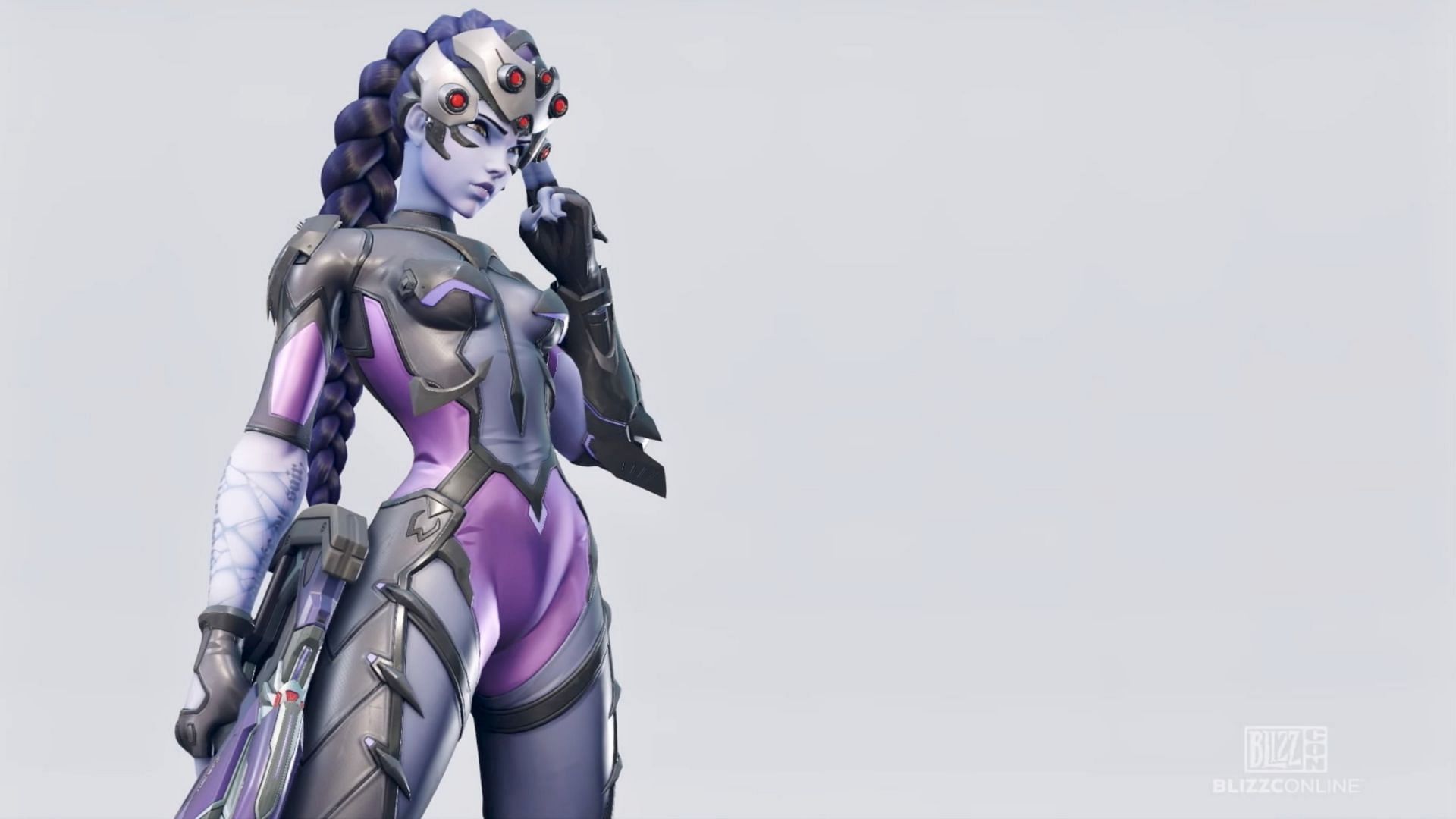 Widowmaker with her new design in Overwatch 2 (Image via Blizzard)