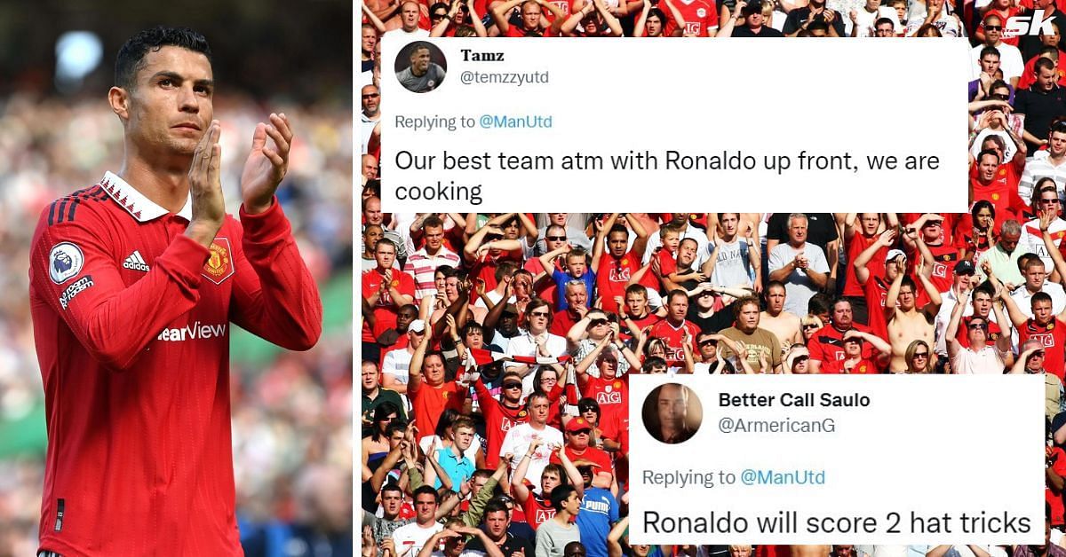 United fans are happy to see Ronaldo back in the team