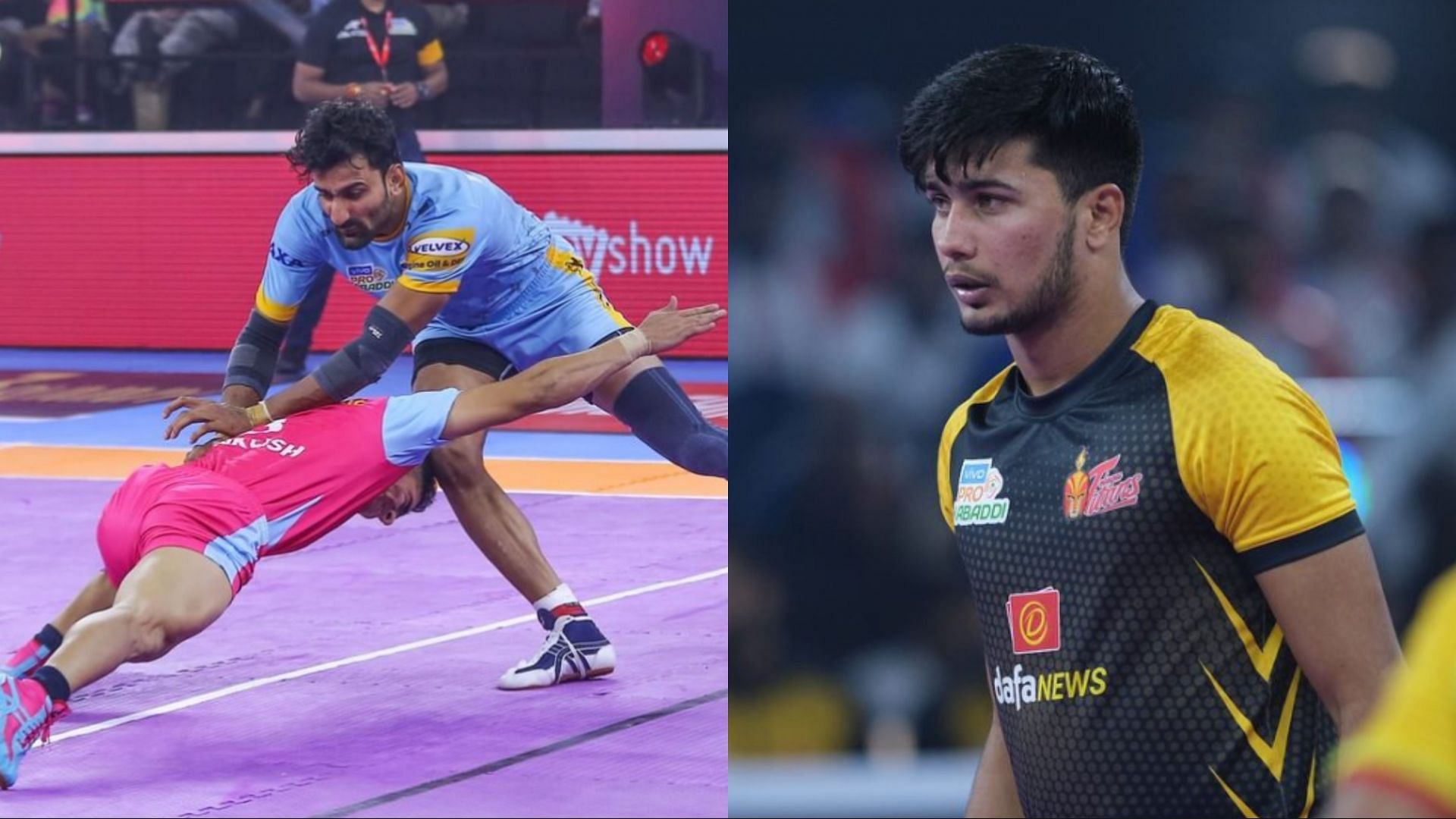 Ankush Rathee and Vinay started their Pro Kabaddi careers in the previous week (Image: Instagram)