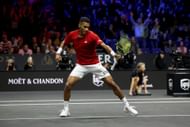 Felix Auger-Aliassime at the 2022 Laver Cup.