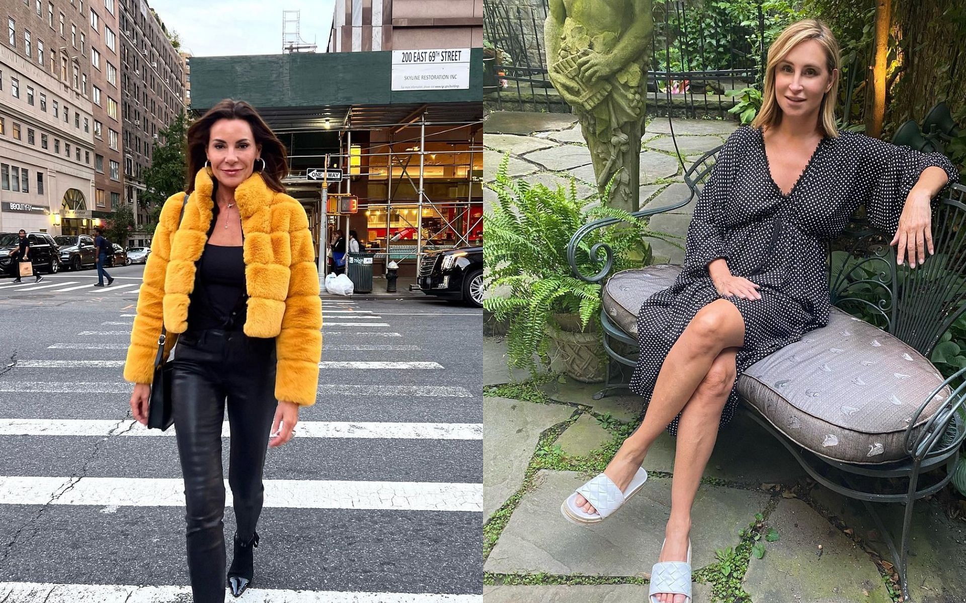 Two New York socialites move to a small town (Images via countessluann and sonjatmorgan/ Instagram)