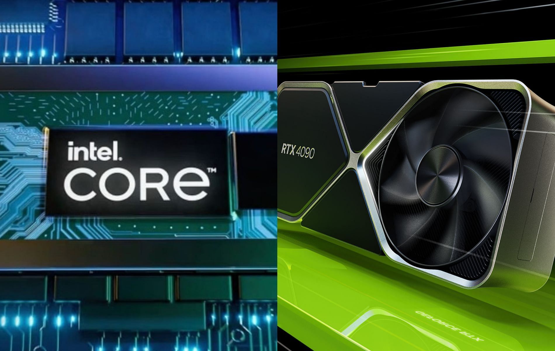 A guide to switching between integrated graphics and dedicated graphics cards. (Image via Intel / NVIDIA)