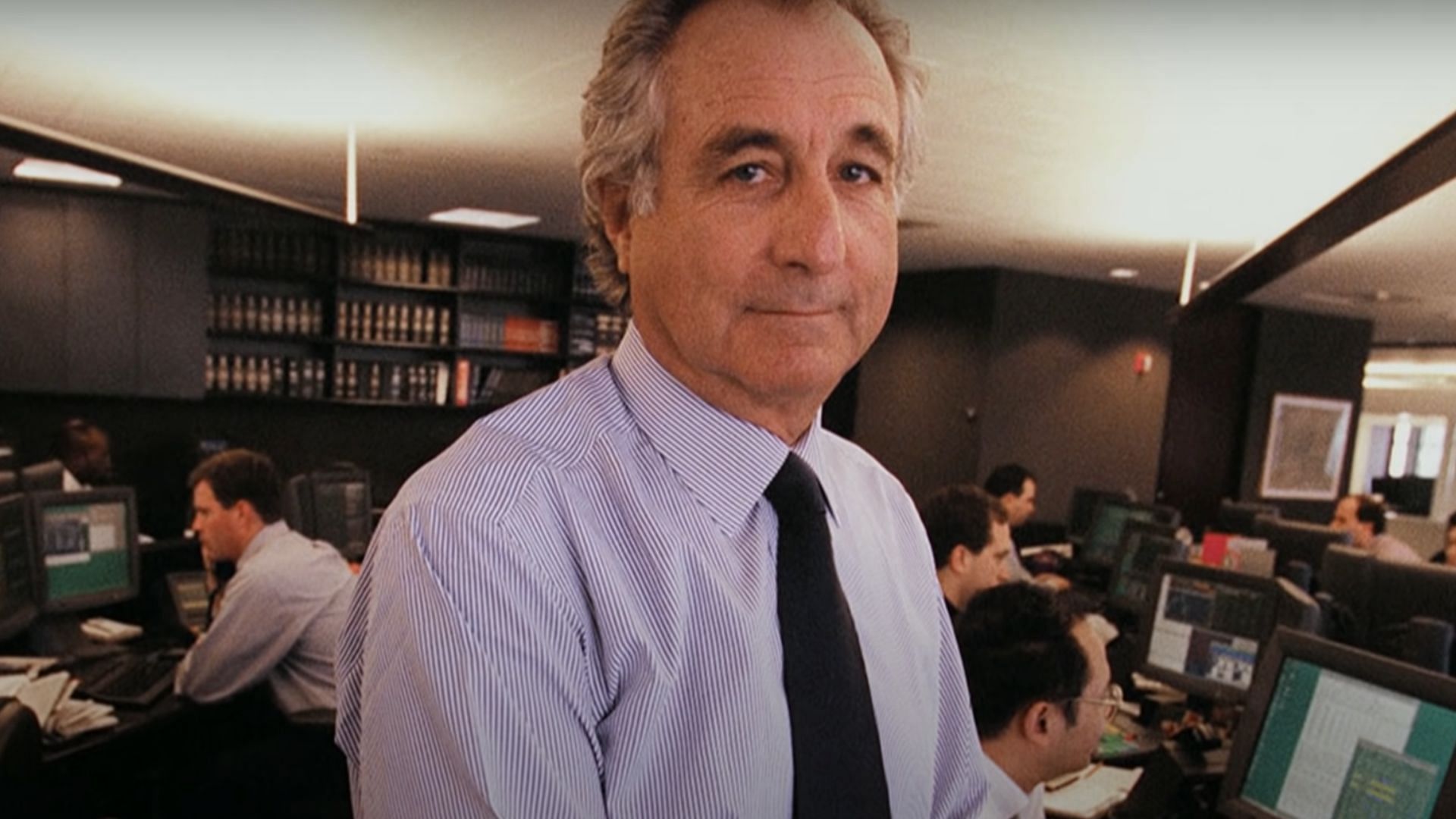 Madoff maintained that his children were unaware of the scheme throughout his life (Image via Frontline PBS).