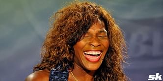 "When you won't let anyone around be great" - Serena Williams goofs around with friends in recent video
