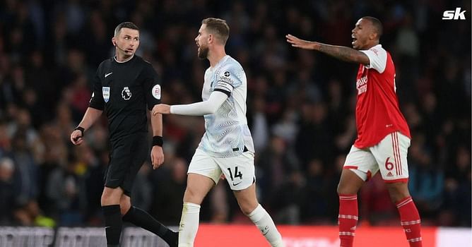 Jordan Henderson called Gabriel Magalhaes "f***g idiot" but Arsenal star confused it for something far worse in Portuguese during spat: Reports