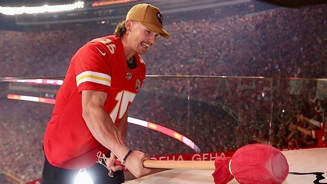 Chiefs star Patrick Mahomes' three-word message to Bobby Witt Jr after  impressive hitting feat