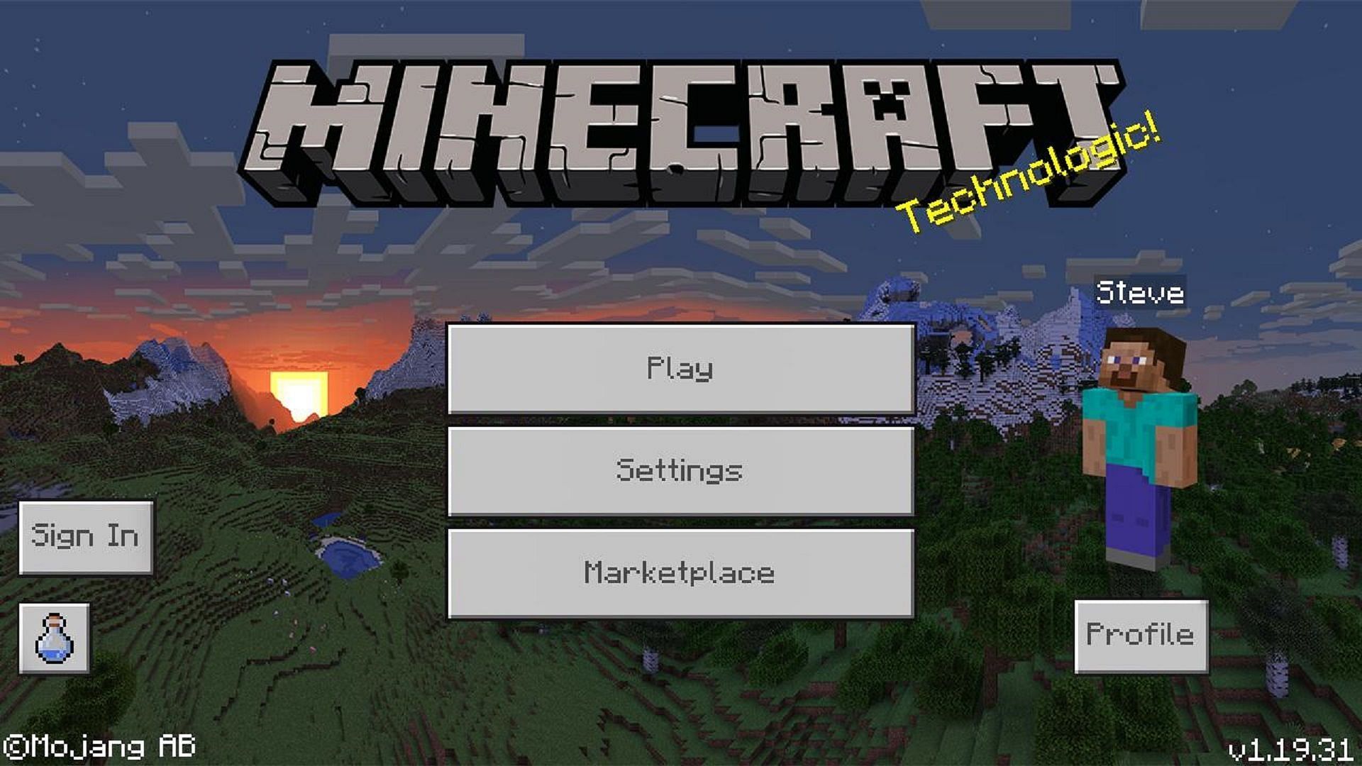 Minecraft 1.19.31 on Bedrock Edition