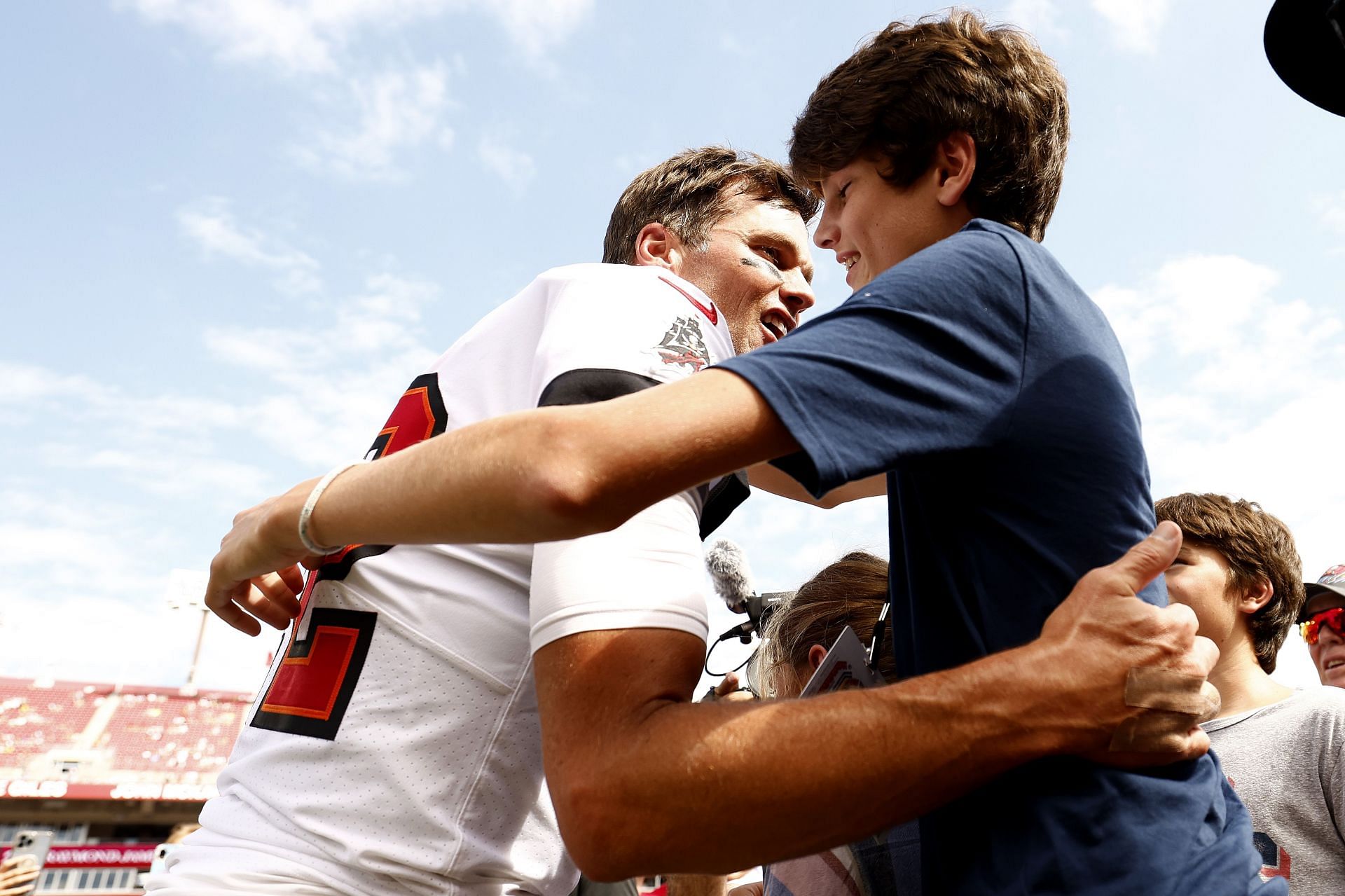 Tom Brady's son, Jack, is nearly as tall as legendary QB