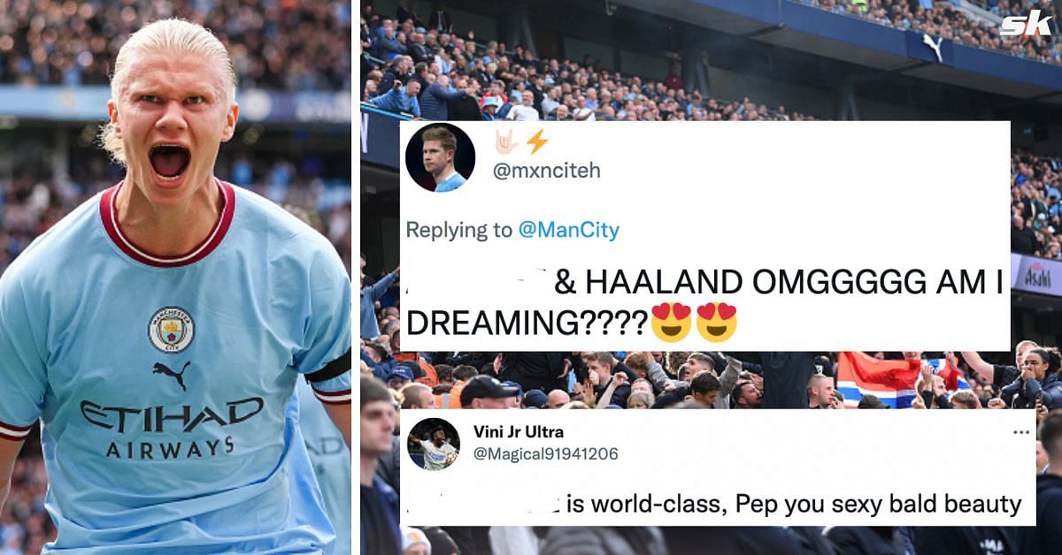 Manchester City are happy to see attacker starting alongside Erling Haaland