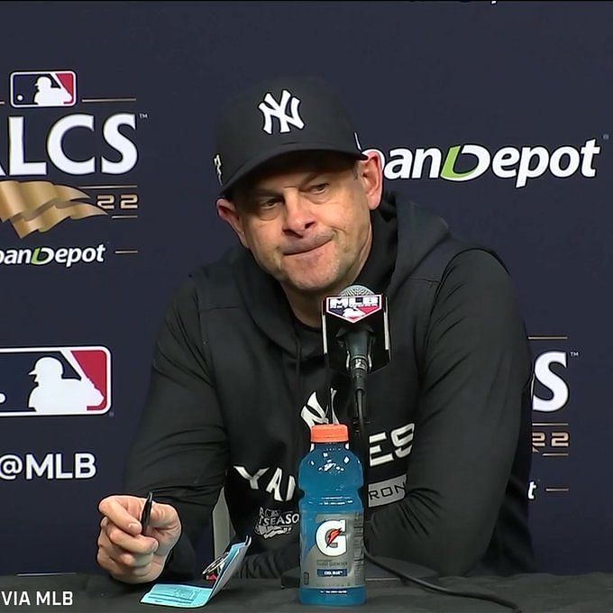 Not an Acceptable Excuse - Aaron Boone Brutally Ejects $40