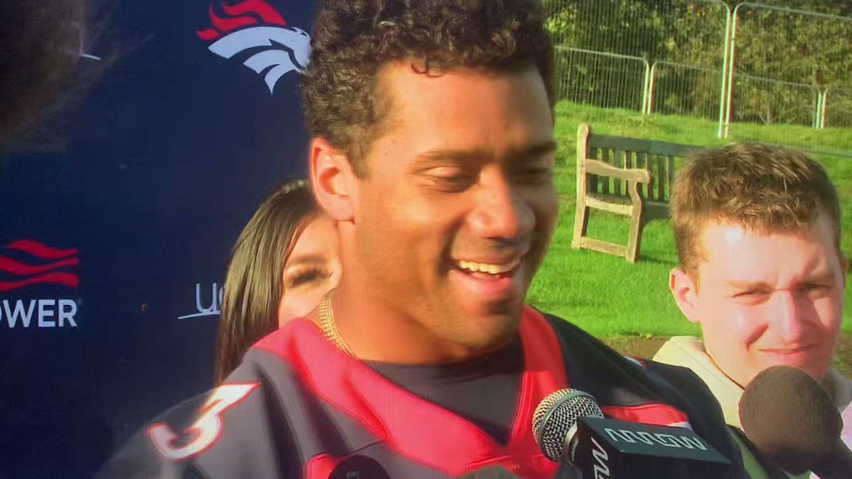 Russell Wilson Gets Flamed For Arriving To MNF Looking Like Dinner Mint