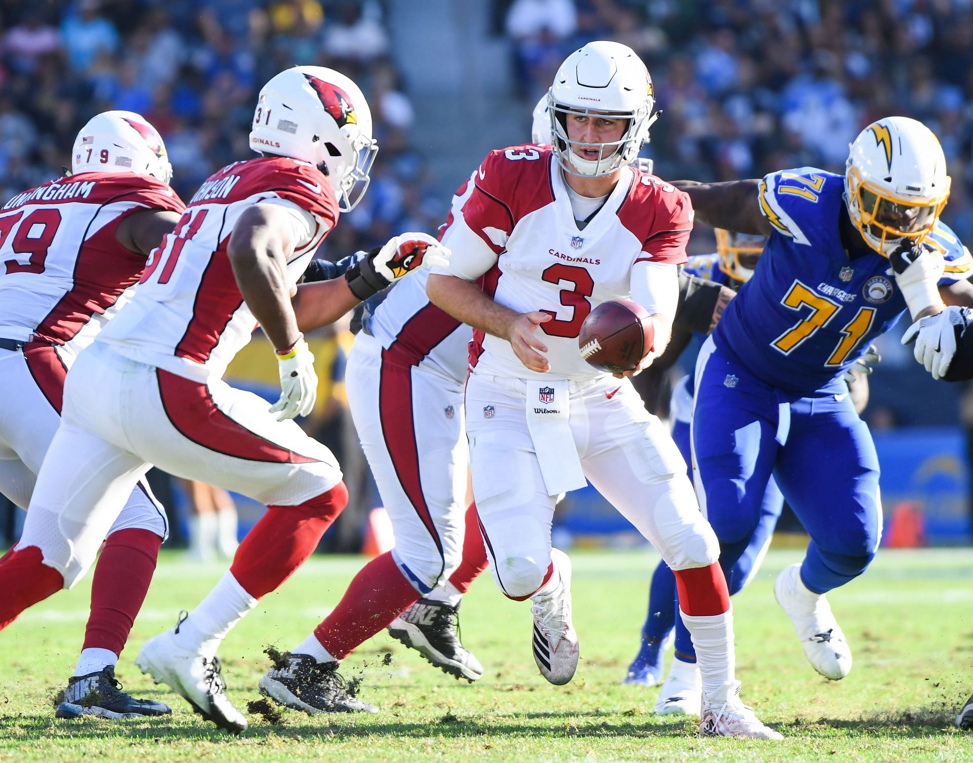 Josh Rosen - Arizona Cardinals v Los Angeles Chargers