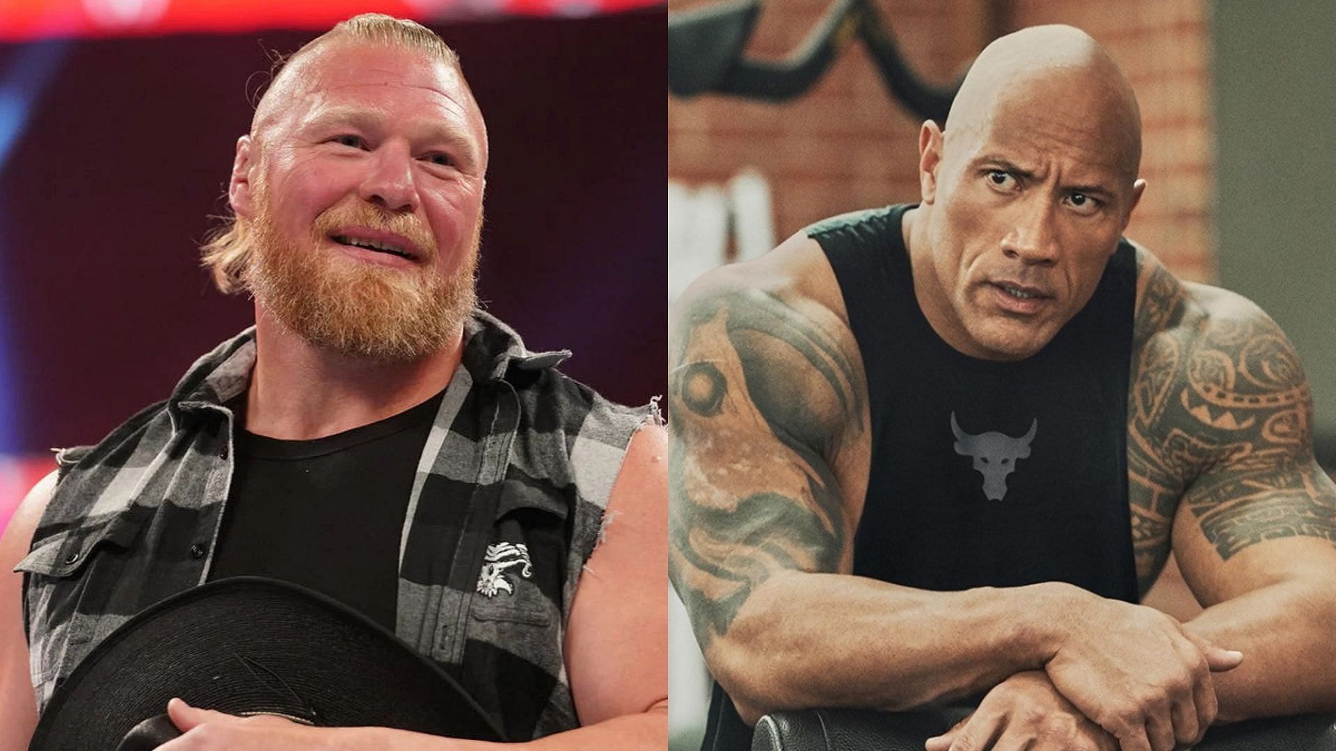 Brock Lesnar and The Rock are among WWE