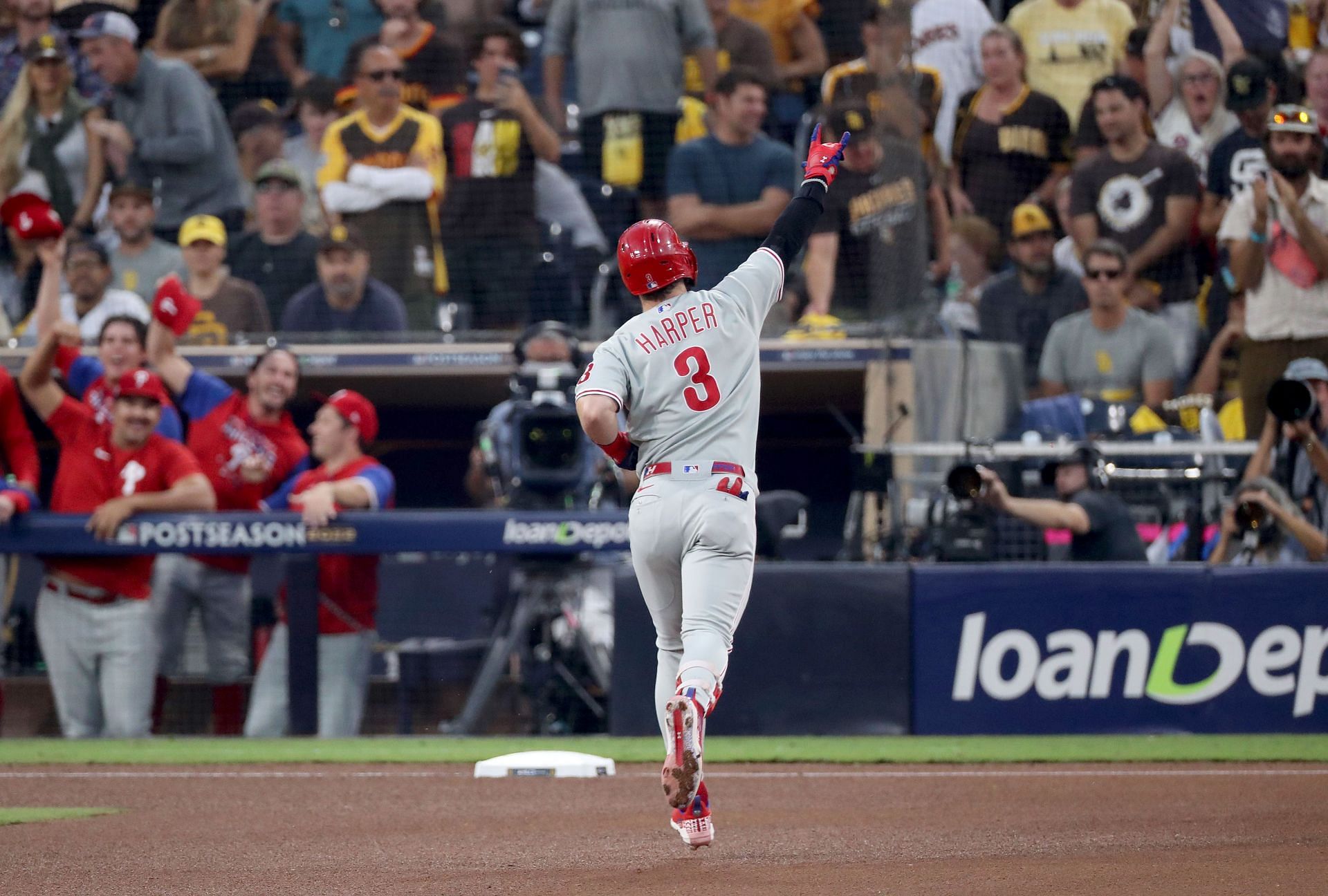 Bryce Harper's celebrations ignite Phillies fans in NLCS Game 4