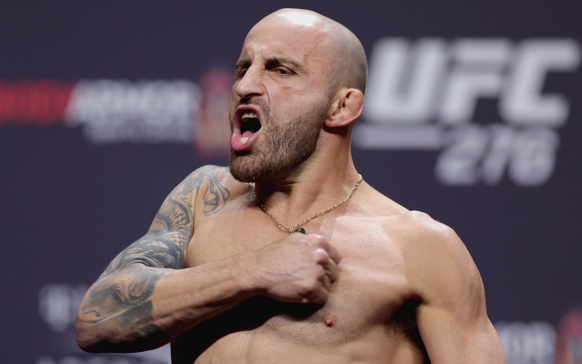 The No. 1-ranked UFC pound-for-pound fighter and reigning featherweight champion Alexander Volkanovski